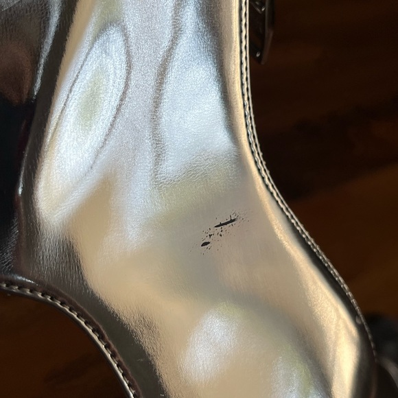 Alexander McQueen Sliver Harness Punk 105mm pumps, NEW - Picture 11 of 16